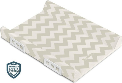 Shilte ndrrimi Sensillo Rigid Safety System 70 cm, me zigzag, bezhë
