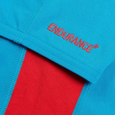 Rroba noti Speedo Fastskin Endurance+ Max Jammer, bel i lartë, për kalamaj, blu me të kuqe