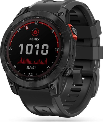 Rrip ore Tech-Protect Iconband për Garmin Fenix 3 5X 6X 7X, TPU, Quick Fit, i zi