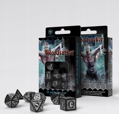 Set zari Bloodsucker Immortal, tematik RPG, e bardhë me ari