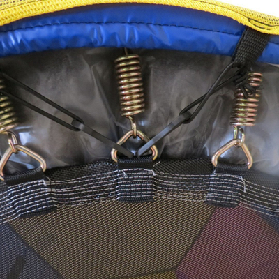 Trampolinë për kalamaj MASTER 102 cm, me rrjetë jashtë, shumëngjyrëshe