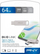 USB PNY Duo-Link, 64GB, USB A dhe USB C, argjend