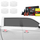 Set folje mbrojtëse Grizz 4in1, zgavra doreze dere, SsangYong Musso 2023-2026, transparente