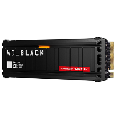 SSD NVMe SanDisk WD_BLACK SN8100, 4TB, M.2 PCIe 5.0, me heatsink
