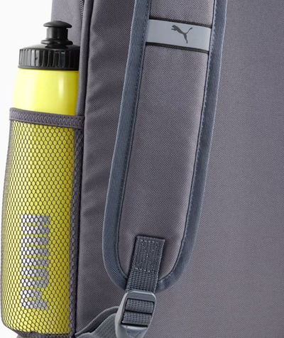 Çantë shpine Puma Manchester City Backpack 090754-59, 100% poliester, me xhep anësor për shishe, gri