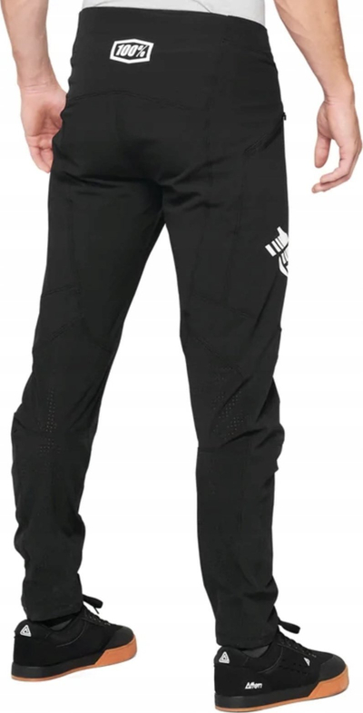Pantallona çiklizmi 100% R-Core X BOA, Downhill Enduro, për burra, të zeza, 32 L