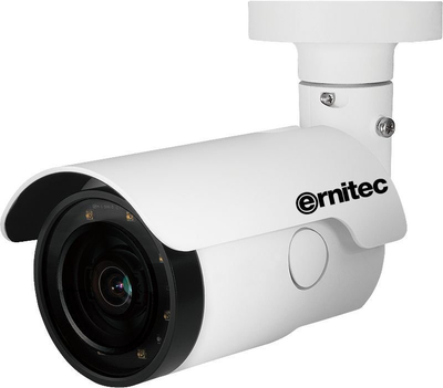 Kamerë sigurie Ernitec HALO-PX-408M, 8MP 30fps HDR, IR 45m POE, e bardhë