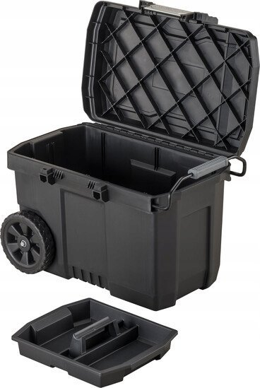 Kuti veglash Stanley STST33090-1 One-Touch, 52L, me rrota, e zezë