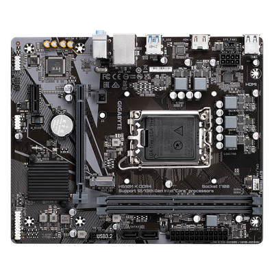 Pllakë amë Gigabyte H610M K, DDR4, mATX, Socket LGA1700