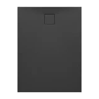 Bazë dushi Cersanit TAKO SLIM C255 AZTR1000780025, 120x90x4.5 cm, e zezë matte, me sifon