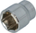 Bokall çeliku FASTER TOOLS Hex, 1/2", 13 mm, argjendtë