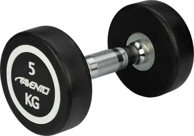 Рачна тег Avento Fitness, 5 kg, челик, црна