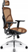 Karrige zyre Diablo V-Basic, ergonomike, me rrjetë V-Mesh, portokalli me të zezë