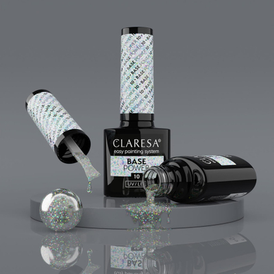 Bazë xheli për thonj Claresa Base Power Shade 10, për llampë UV edhe LED, 5 g