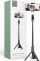 Selfie stick tripod wireless Tech-Protect L05S, me dritë LED, Bluetooth, i zi