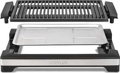 Grill elektrik G3Ferrari G10141, pllakë gize, kompakt, i zi