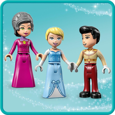 Set LEGO® Disney Princess 43206 Cinderella Castle and the Beautiful Prince