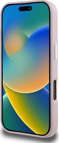 Kapak telefoni Karl Lagerfeld KLHMP16XPGMSRPP, për iPhone 16 Pro Max, me MagSafe, rozë