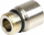 Adapter pompash Aquatuning për Eheim 1046 1048 1250, G1/4", metalik argjendi