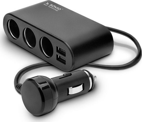 Çakmak Savio për veturë USB Savio 12/24V