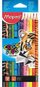 Дрвени боици Maped Colorpeps Animal, 12 бои, картонска кутија