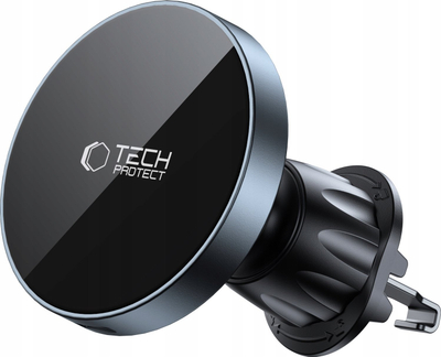 Mbajtëse telefoni për makinë Tech-Protect MM15W V5, MagSafe, karikim 15W, e zezë