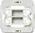 Adapter për çelësa HomeMatic Berker B2, set 20 copë, i bardhë