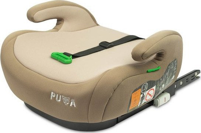 Sendilë makine Caretero Puma Booster, Isofix i-Size 125-150 cm, bezhë