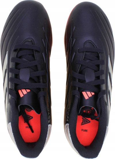 Këpucë futbolli Adidas Copa Pure 2 Junior FG, kalama, për bar natyral, të zeza