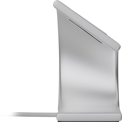 Stacion karikimi për Apple Watch Goobay Dock Wave, mbajtëse tavoline, argjendtë