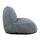 Puf ulëse HomeMarkt Cloud HM5112.10, i papërshkueshëm nga uji, 81x78x73cm, gri