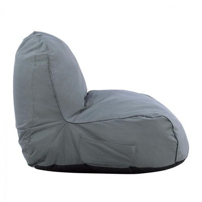 Puf ulëse HomeMarkt Cloud HM5112.10, i papërshkueshëm nga uji, 81x78x73cm, gri