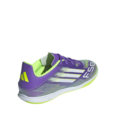 Женски внатрешни футсал копачки adidas F50 Club IN W JI0023, синтетички, ѓон без траги, повеќебојни