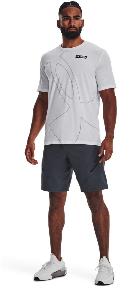 Кратки спортски панталони Under Armour Unstoppable Cargo, UA Storm, за мажи, темно сиви