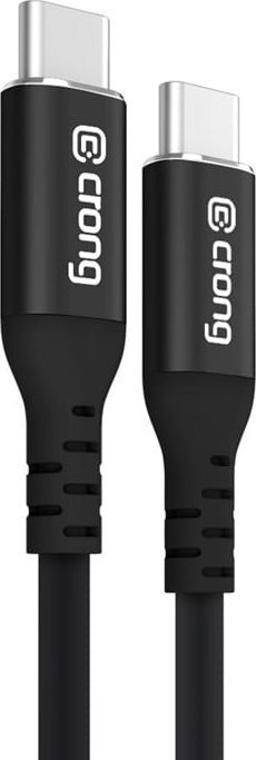 Kабел USB-C Crong 100W, 5A, 120cm, црн