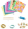 Set për me bo vetë byzylykë Djeco Do It Yourself, rruaza letre, 35 byzylykë, shumëngjyrësh