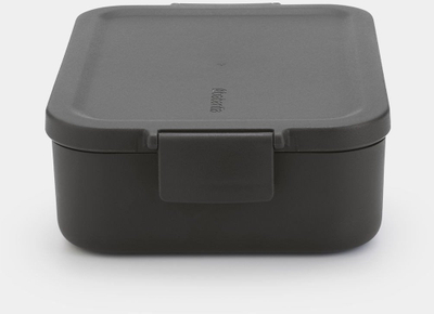 Kuti dreke Brabantia Make and Take Lunch Box Medium, plastike, gri e errët