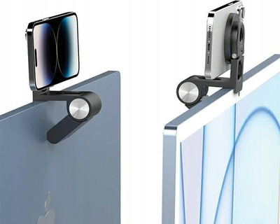 Mbajtës magnetik Beline SODI BM-330, 3 në 1, MagSafe për iMac dhe MacBook, i bardhë