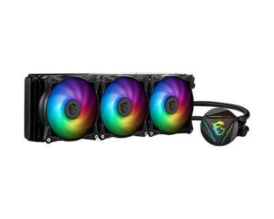 Ftohës uji për CPU MSI MAG CoreLiquid 360R V2, 360mm, ARGB, për Intel dhe AMD, i zi