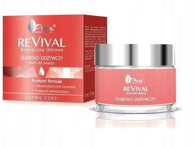Krem fytyre Ava Revival Deeply Nourishing, rigjallërues, 50ml