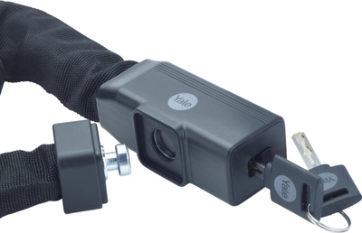 Синџир за безбедност за велосипед Yale Essential Security, 8mm, 900mm, црн