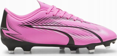 Këpucë futbolli Puma Ultra Play FG AG JR, terren natyral dhe artificial, për fëmijë, rozë