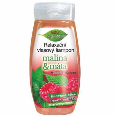 Shampo për flokë Bione Cosmetics Raspberry & Mint 260 ml