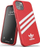 Kuti telefoni Adidas 3-Stripes për iPhone 13 Pro 6.1", që s’e ha goditja, e kuqe
