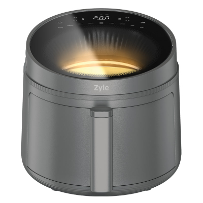 Fritezë me ajër Zyle ZY502GAF, 5 l, 1500 W, gri
