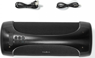Altoparlant portativ Nedis Party Boombox, Bluetooth, 150W, IPX5, i zi