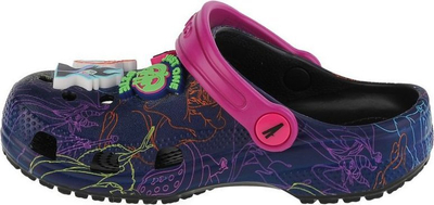 Sanda Crocs Disney Villains Classic Kids Clog 207722-001, për kalamaj, navy shumëngjyrëshe