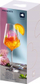 Gotë aperitivi Leonardo Presente, 560ml, qelq transparent me dekor lulesh