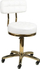 Козметичка столица Activeshop GOLD AM-961, ротирачка, бела