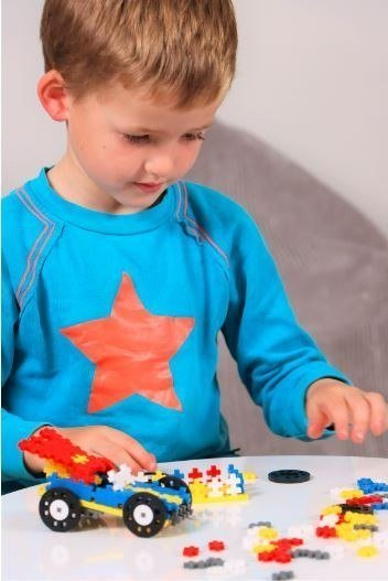 Set konstruktiv Plus Plus Color Cars Hero, 200 copa, shumëngjyrësh